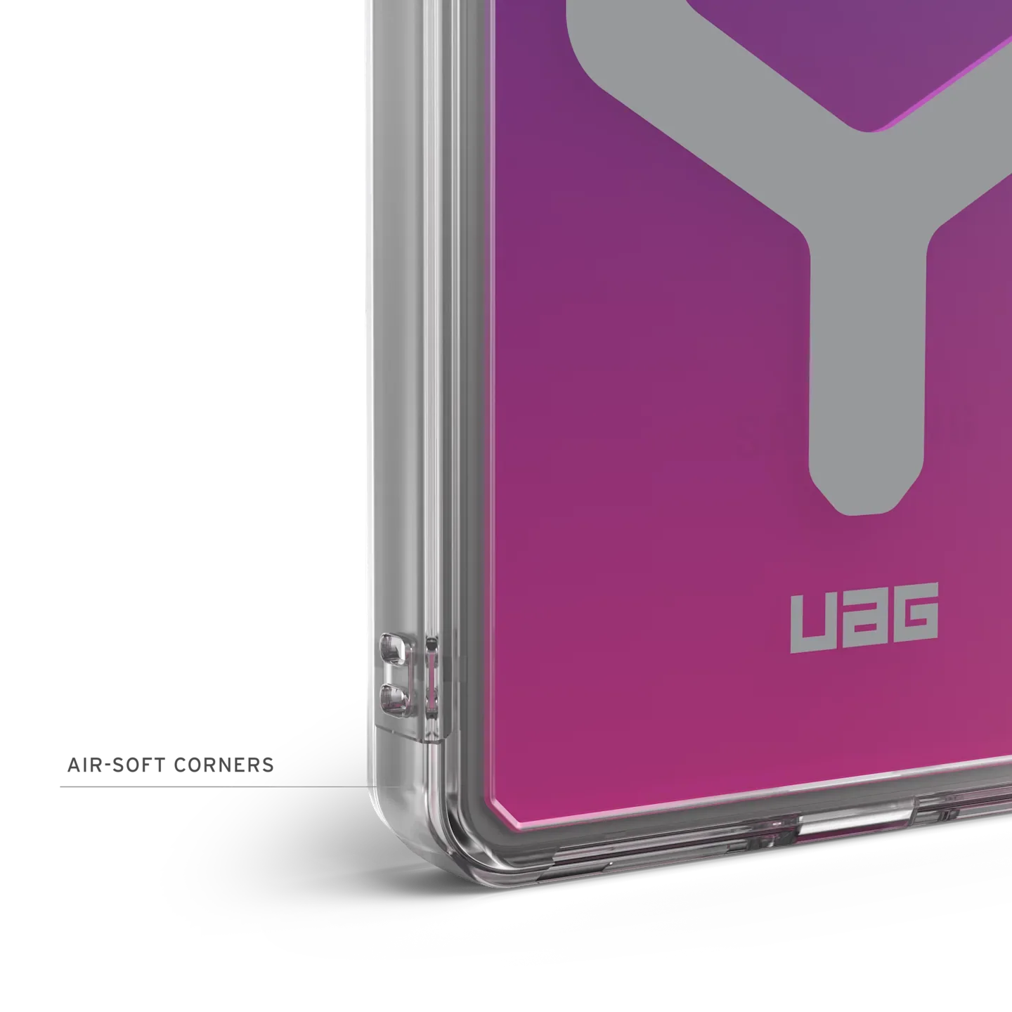 UAG Plyo Pro Rugged Case & Magnet Samsung S25 Ultra - Purple / Pink Ombre - Image 7