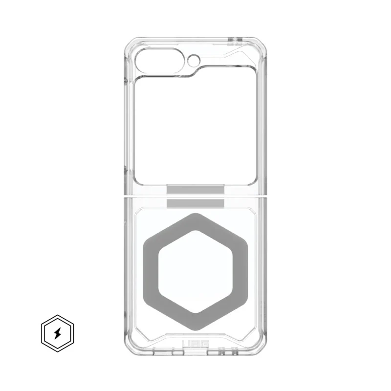 UAG Plyo Pro Case for Samsung Galaxy Z Flip 5 (2023) - Ice/Silver - Image 4