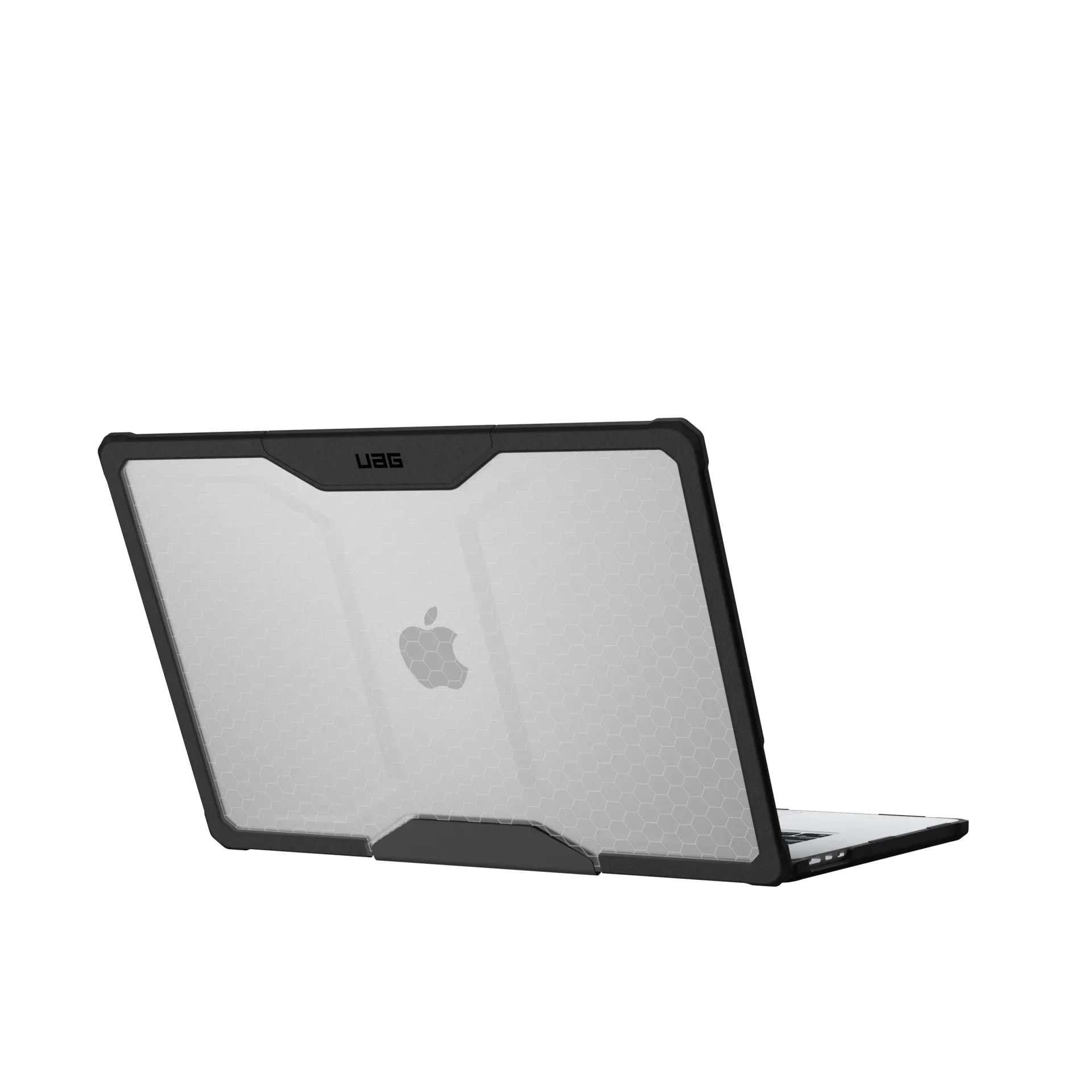 UAG Plyo Rugged Case Macbook Air 15 inch M2 / M3/ M4 - Ice Black - Image 3