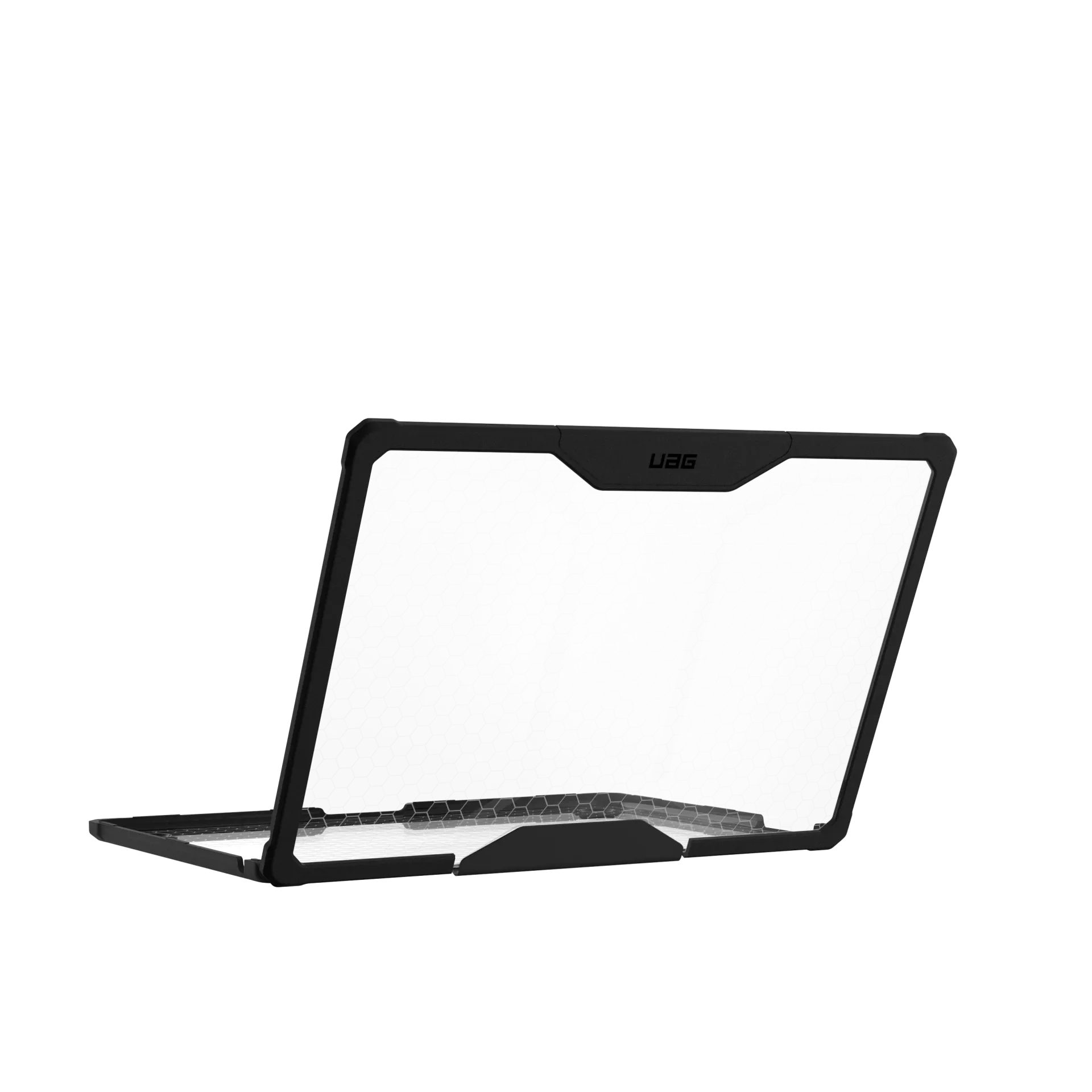 UAG Plyo Rugged Case Macbook Air 15 inch M2 / M3/ M4 - Ice Black - Image 7
