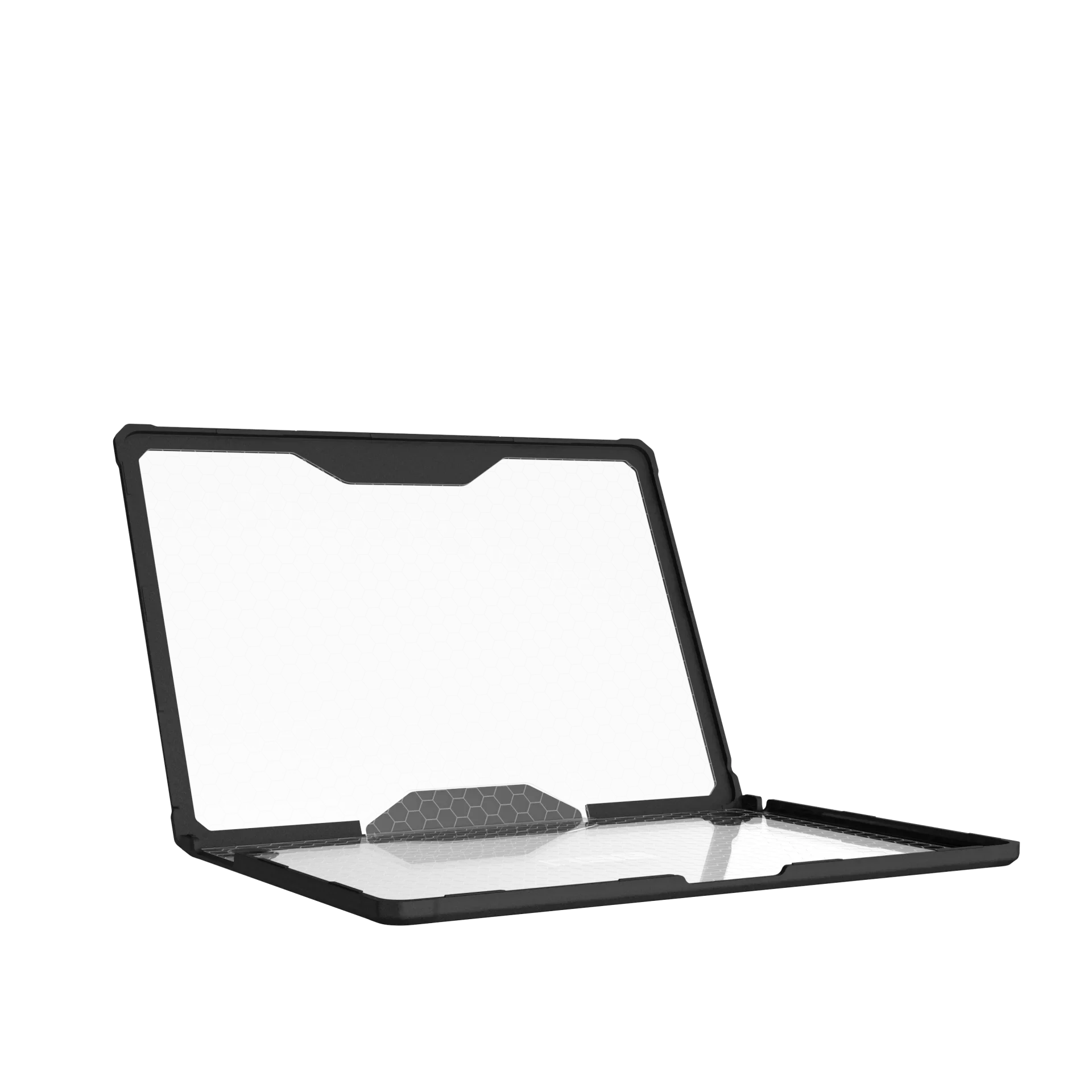 UAG Plyo Rugged Case Macbook Air 15 inch M2 / M3/ M4 - Ice Black - Image 8