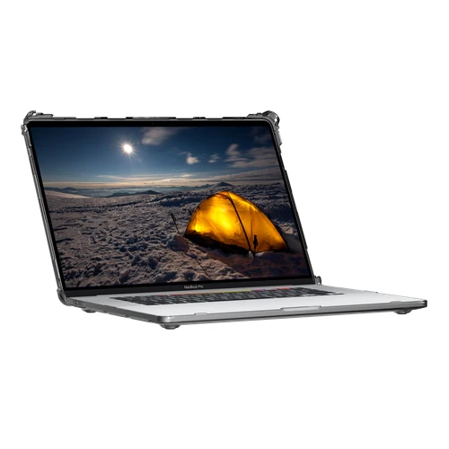 UAG Plyo Tough & Rugged Protective Case for Macbook Pro 16 in 2019-2020 - Clear Ice - Image 6