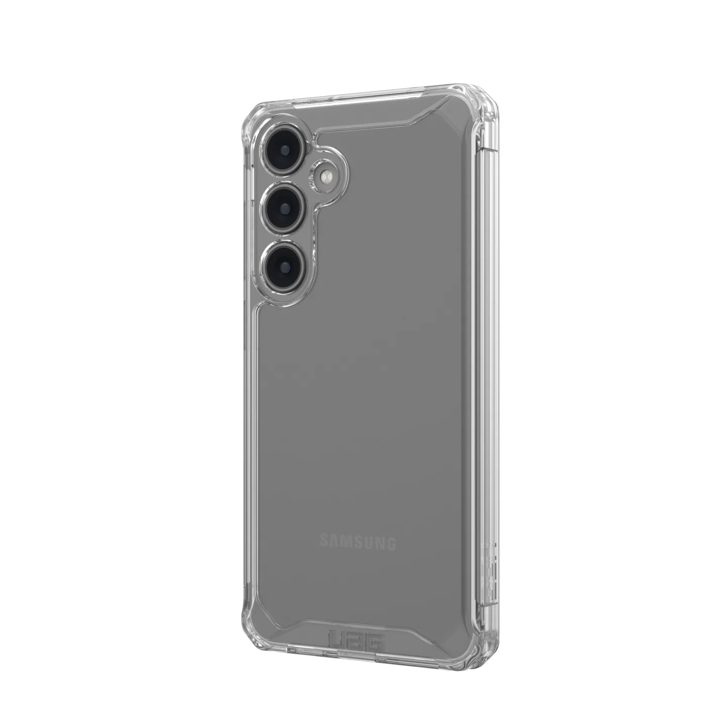 UAG Plyo Rugged Case Samsung S24 Plus 5G 6.7 - Clear Ice - Image 3