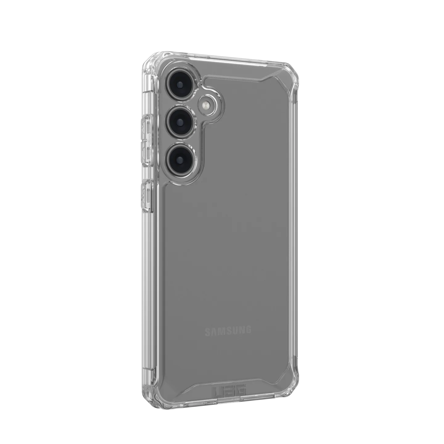 UAG Plyo Rugged Case Samsung S24 Plus 5G 6.7 - Clear Ice - Image 4