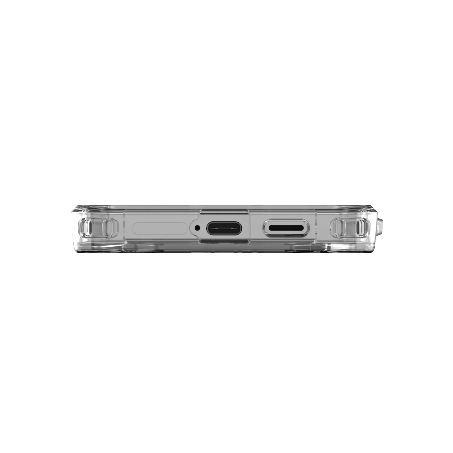 UAG Plyo Rugged Case Samsung S24 Plus 5G 6.7 - Clear Ice - Image 5