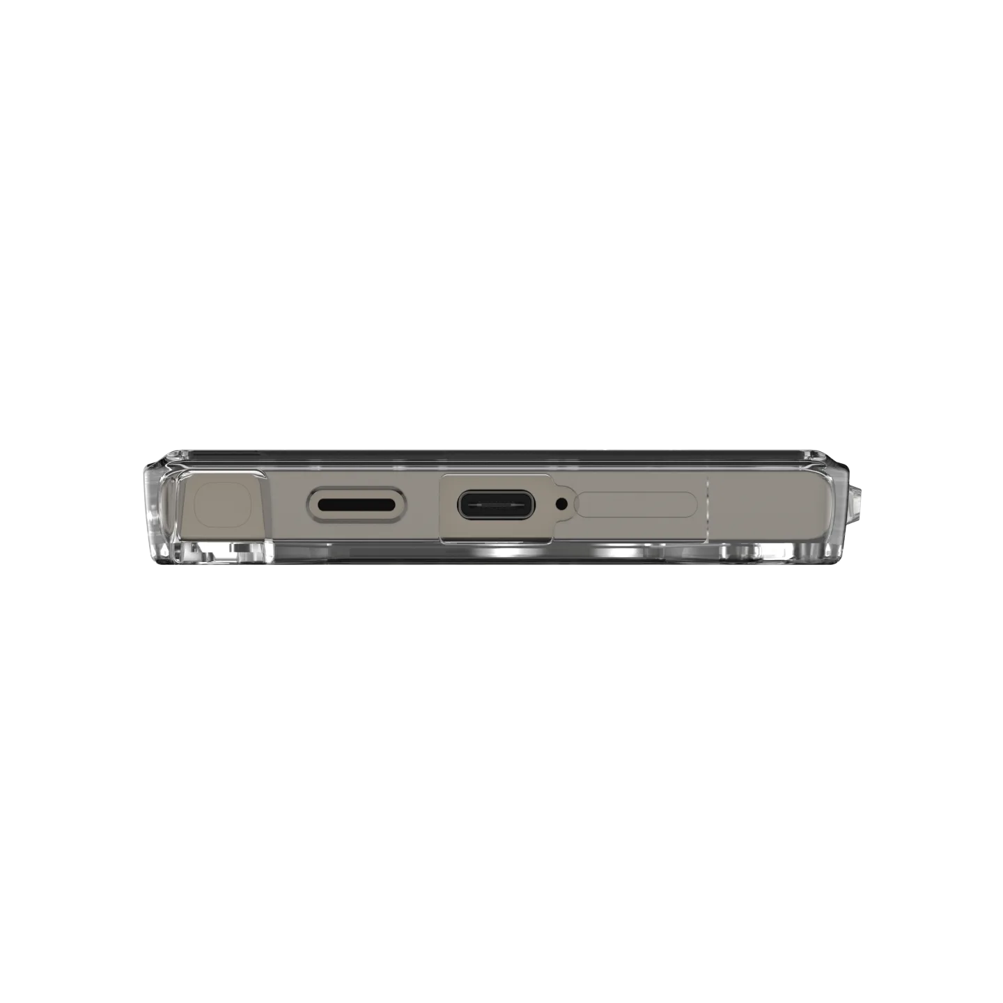 UAG Plyo Rugged Case Samsung S24 Ultra 5G 6.8 - Clear Ice - Image 4