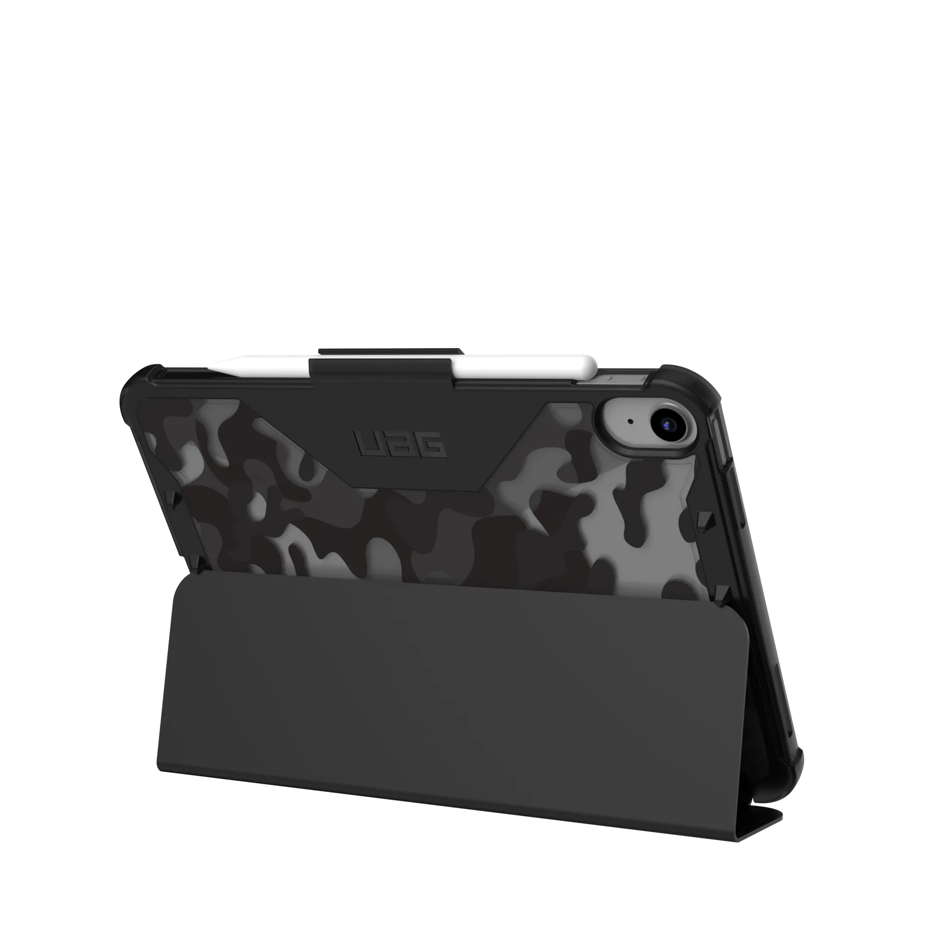 UAG Plyo Rugged Folio Case iPad 10th / 11th 10.9 - Black Midnight Camo - Image 10