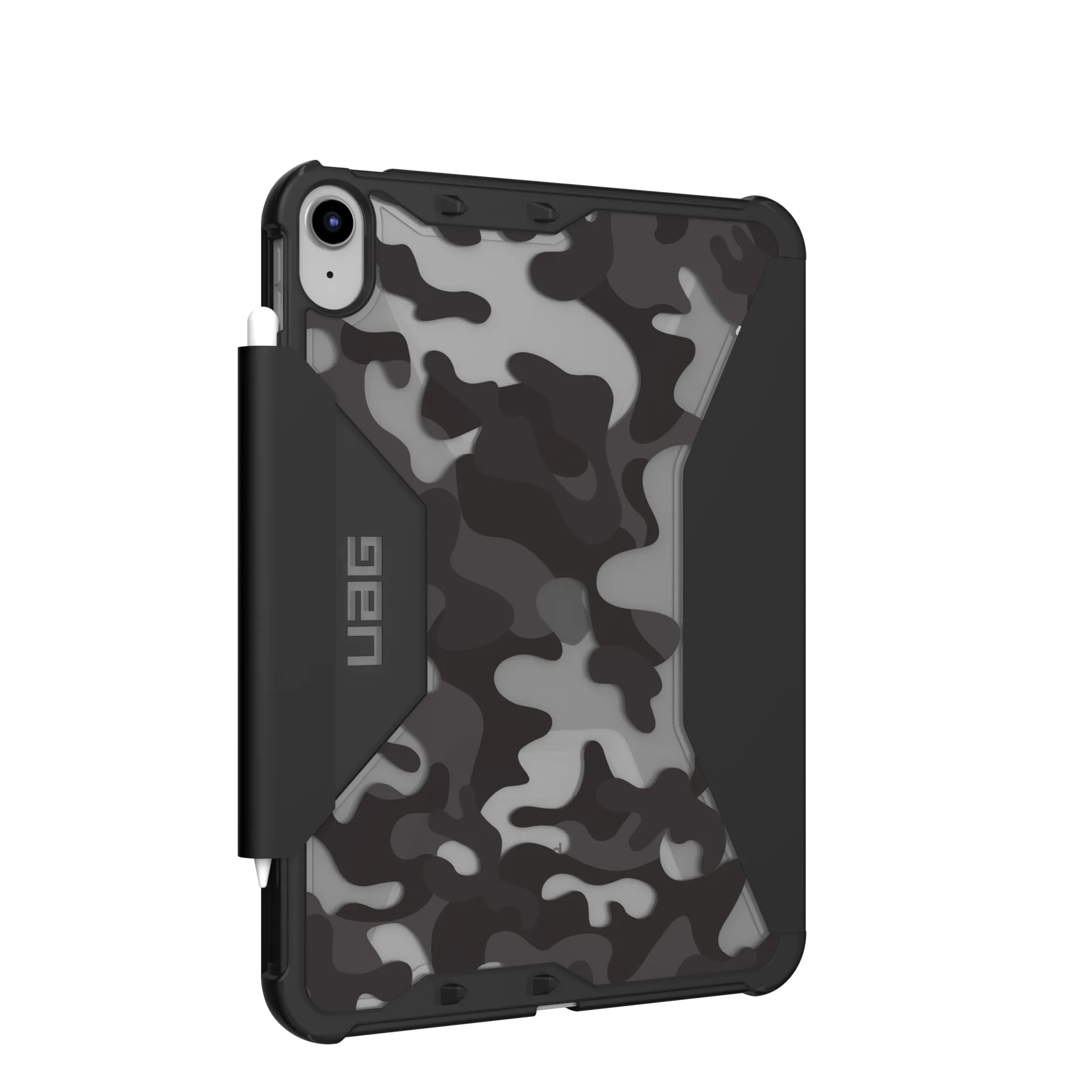 UAG Plyo Rugged Folio Case iPad 10th / 11th 10.9 - Black Midnight Camo - Image 2