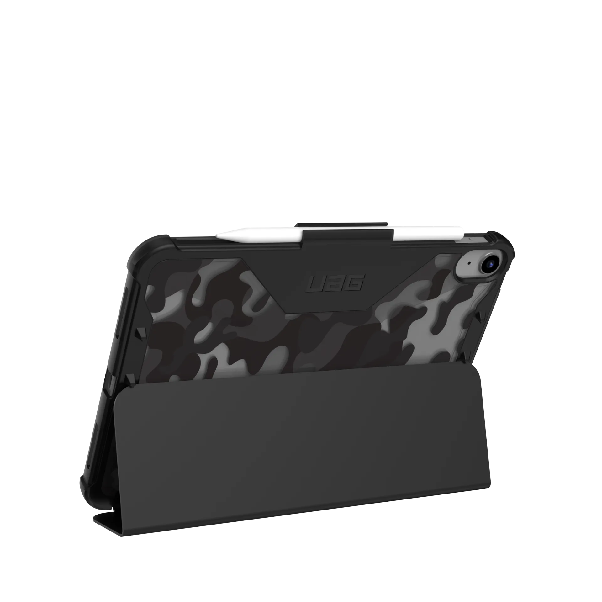 UAG Plyo Rugged Folio Case iPad 10th / 11th 10.9 - Black Midnight Camo - Image 5