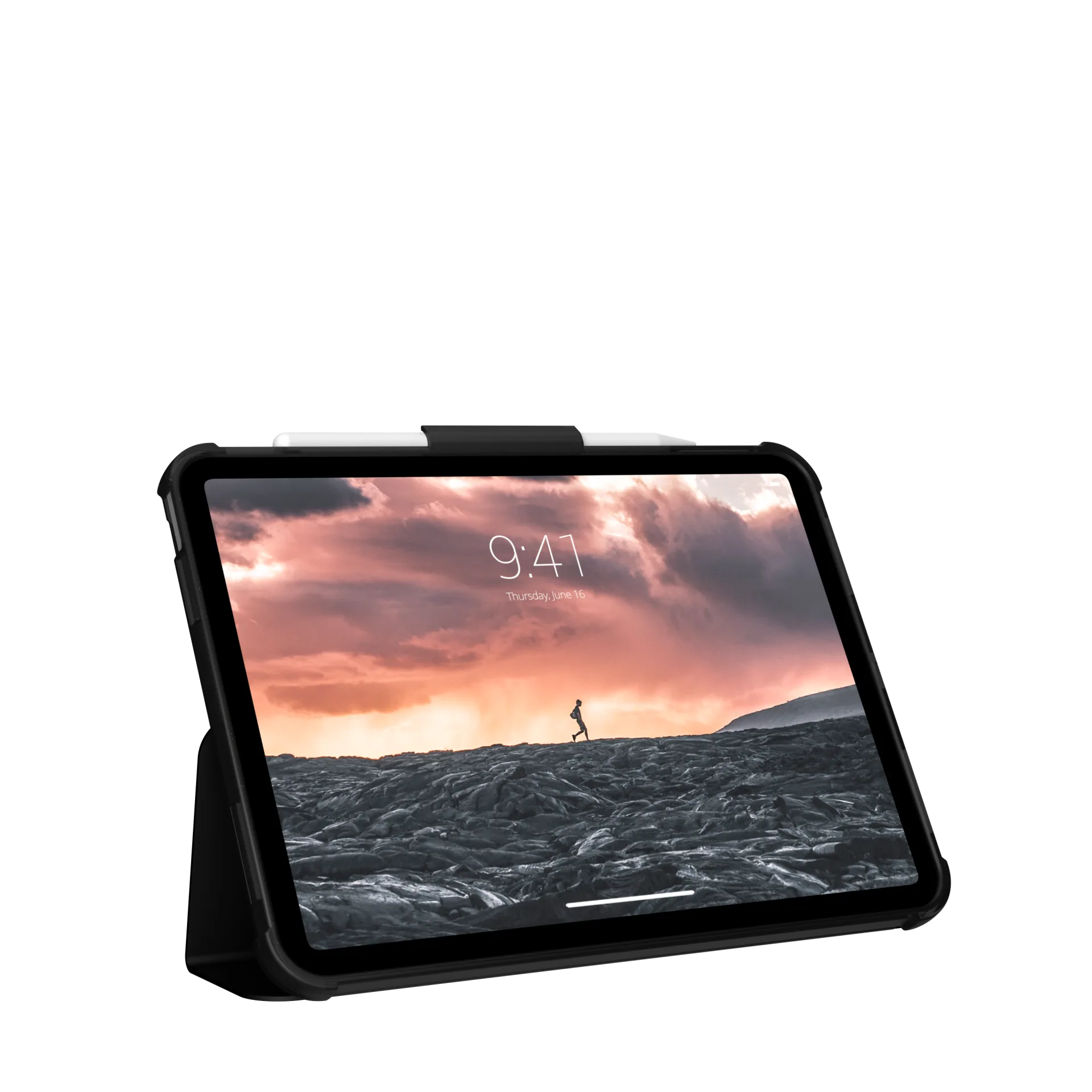 UAG Plyo Rugged Folio Case iPad 10th / 11th 10.9 - Black Midnight Camo - Image 9