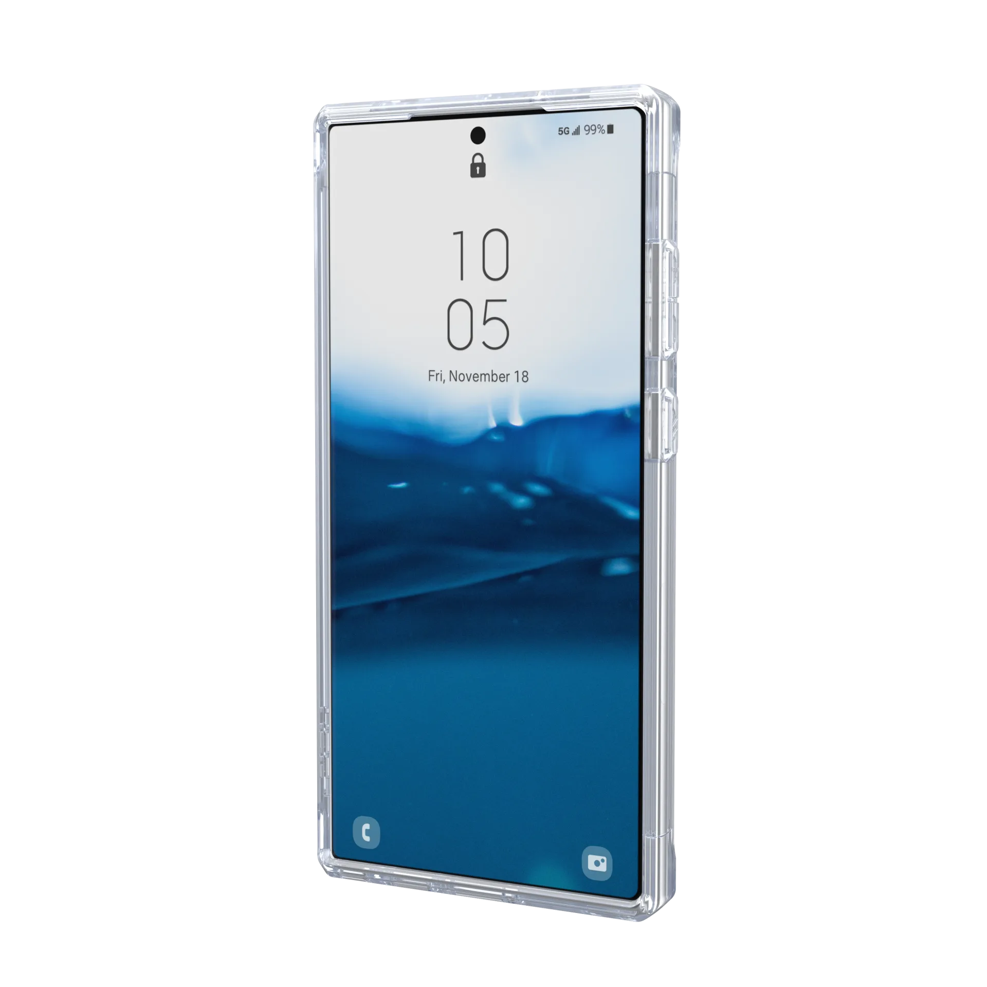 UAG Plyo Slim Tough Case Samsung S23 Ultra 5G 6.8 - Clear - Image 2