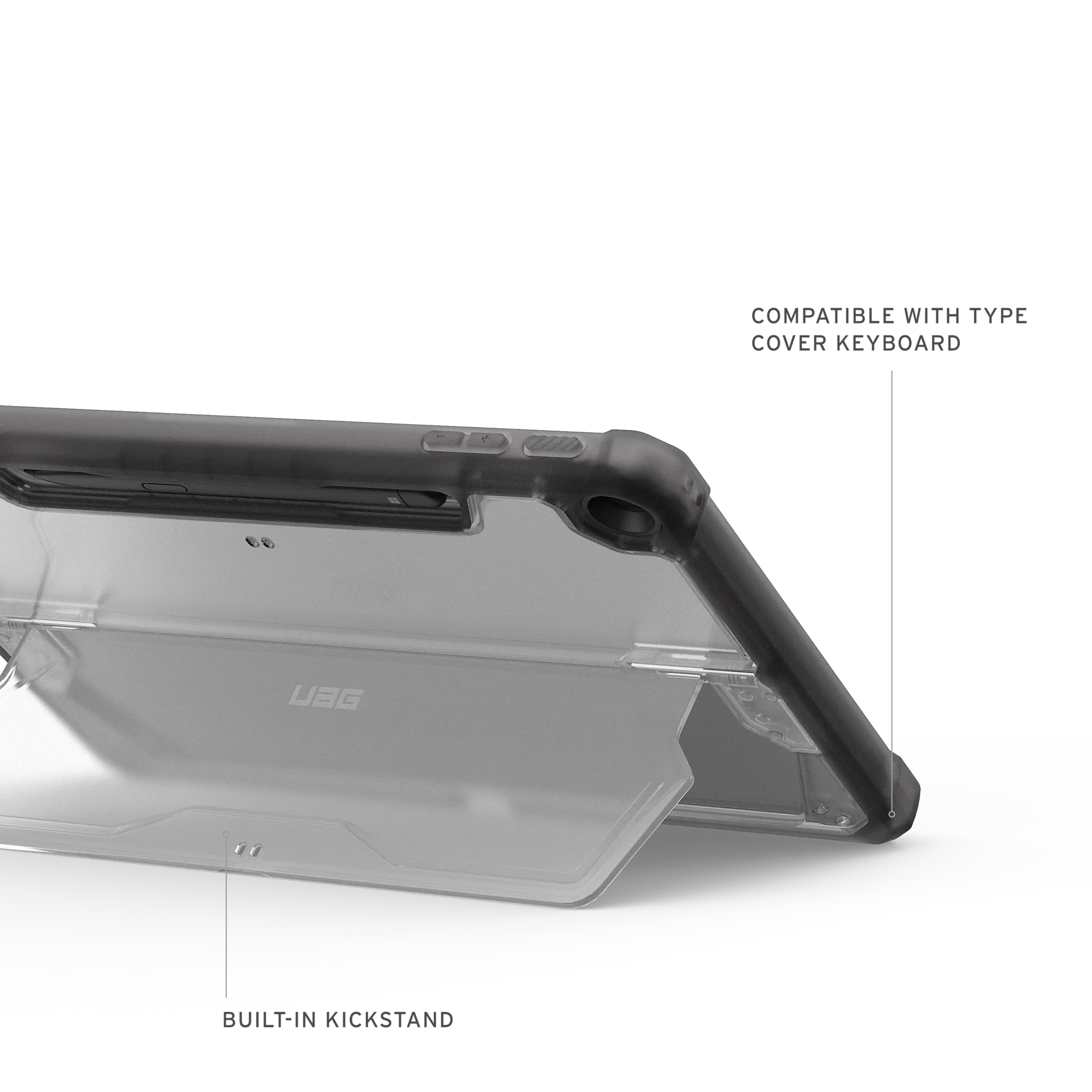 UAG Plyo Case for Surface Pro 12 2025 - Clear - Image 2