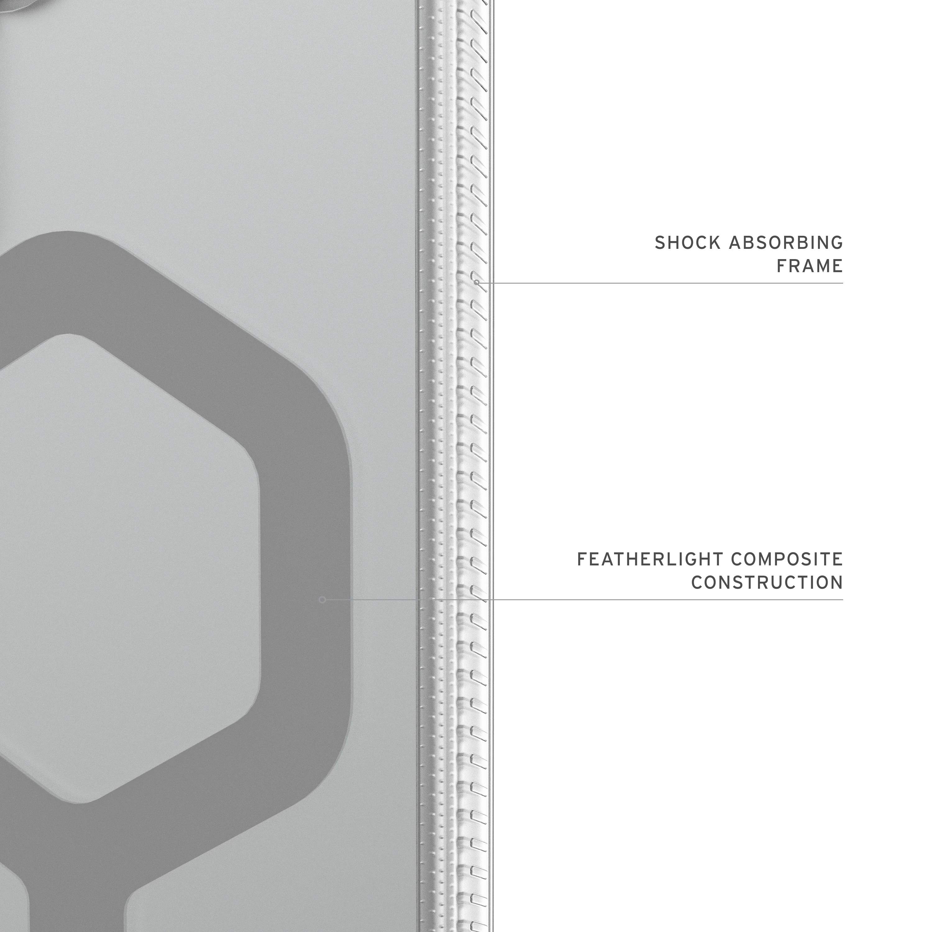 UAG Plyo with Magnets Samsung Galaxy S26 Standard - Ice / Silver - Image 2