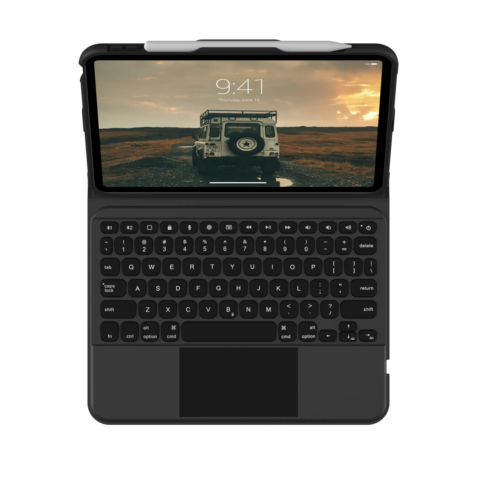 UAG Rugged Bluetooth Keyboard with Trackpad iPad 10th / 11th Gen 2022 10.9" - Image 5