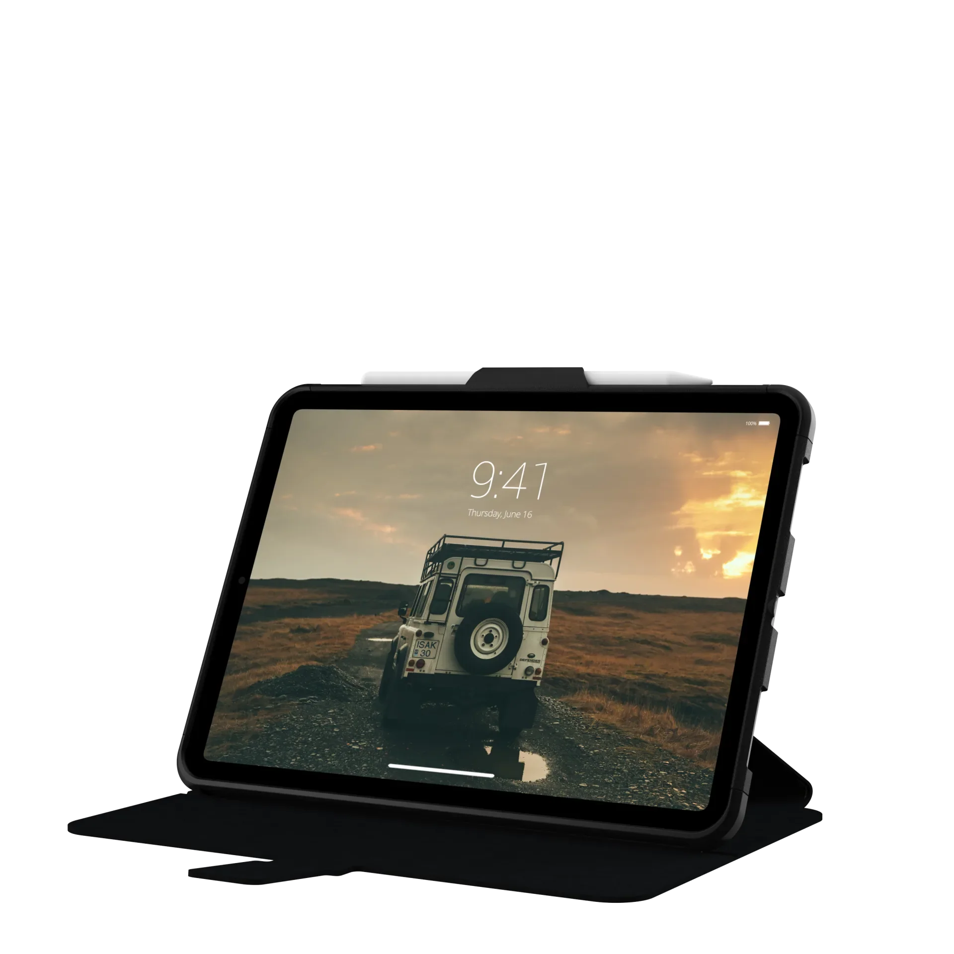 UAG Scout Tough Folio Case iPad 10th / 11th 10.9 - Black Olive - Image 5