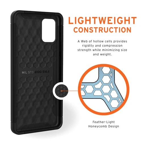 UAG Scout Rugged Case Samsung Galaxy A51 5G SM-A516 - Black - Image 5