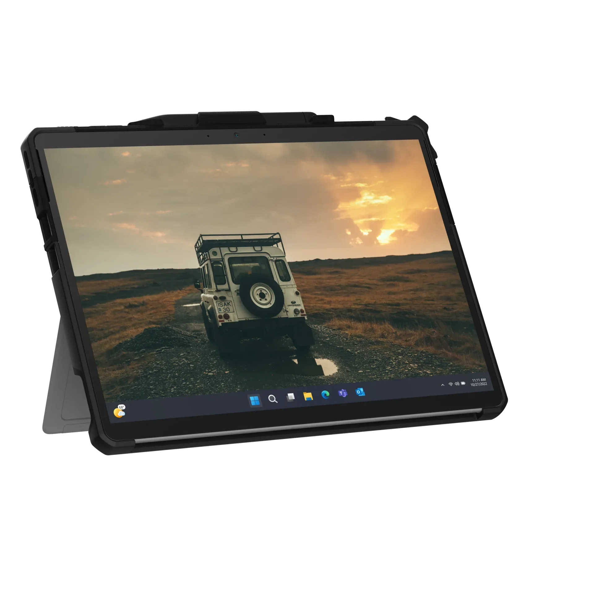 UAG Scout Light & Rugged Case Surface Pro 9 / 10 / 11 with Hand Strap - Black - Image 2