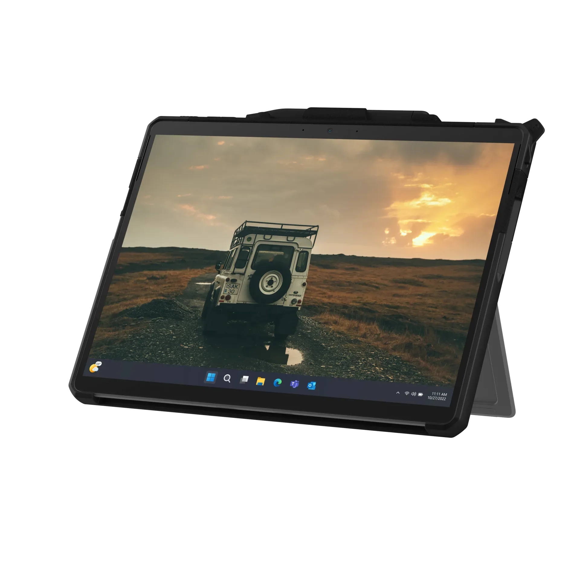 UAG Scout Light & Rugged Case Surface Pro 9 / 10 / 11 with Hand Strap - Black - Image 3