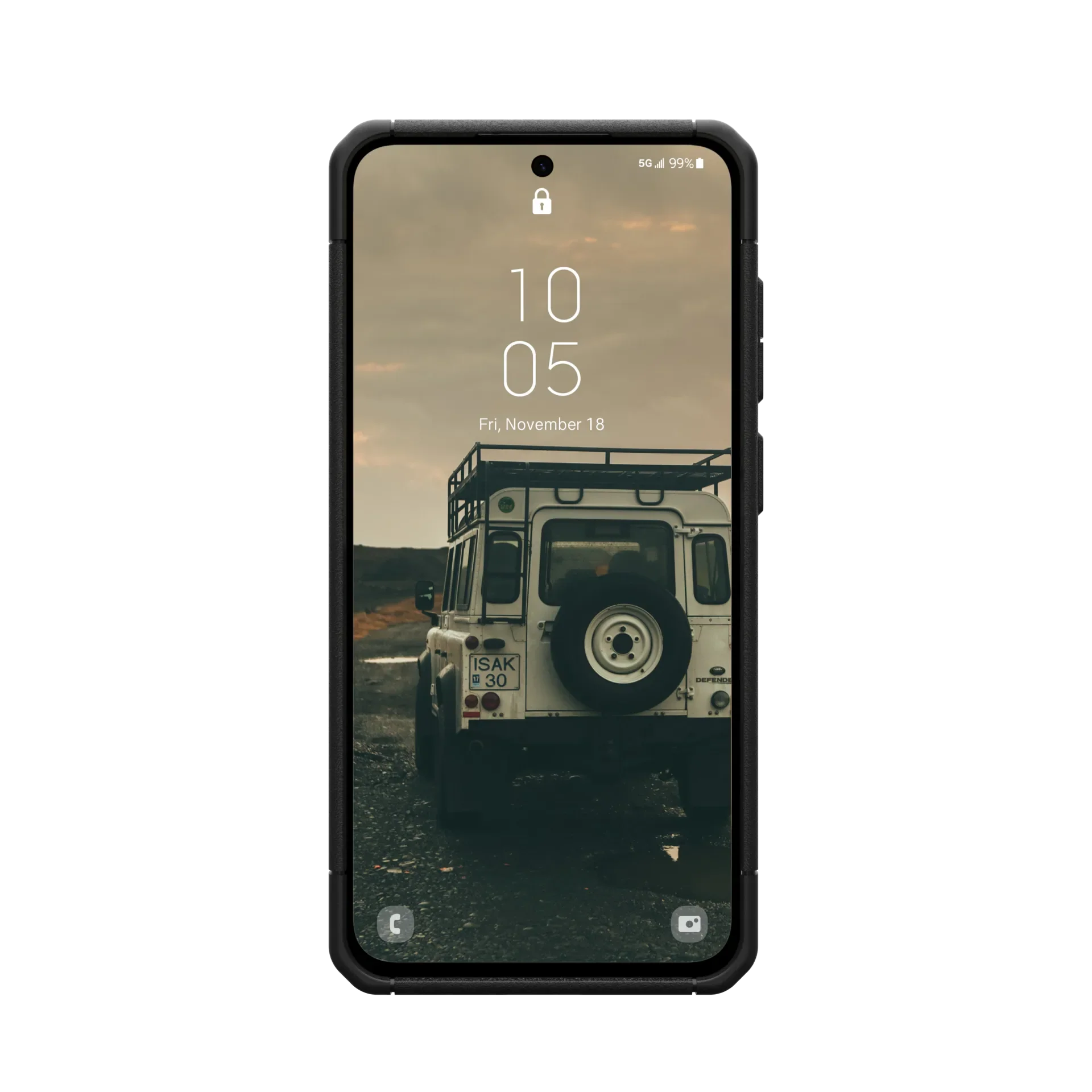 UAG Scout Slim Rugged Case Samsung Galaxy S24 FE  - Black - Image 4