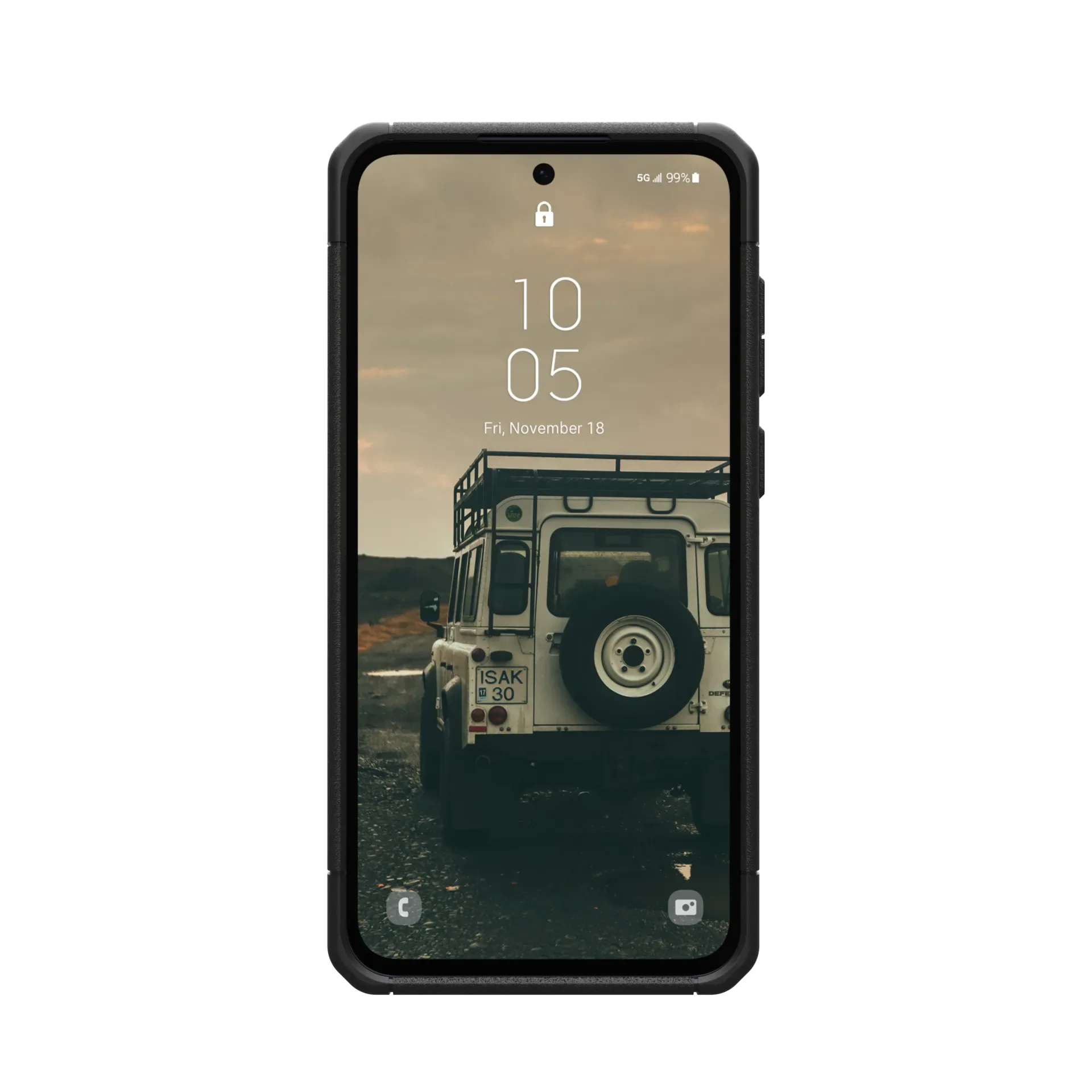UAG Scout Tough & Rugged Case Samsung Galaxy A35 5G - Black - Image 2