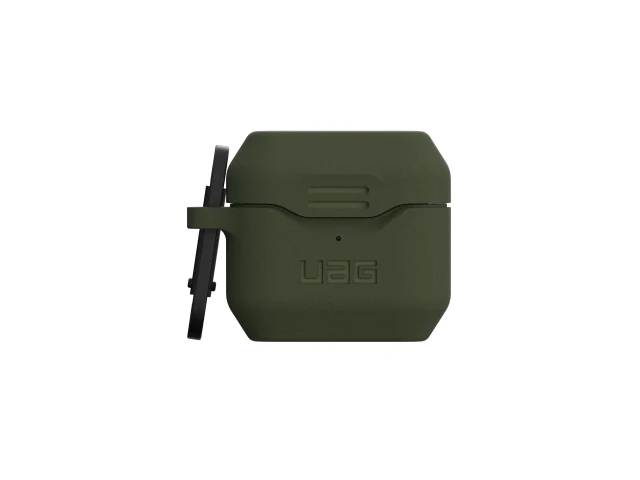 UAG Std Issue Silicone Case for Airpods 3rd Gen - Olive - Image 2