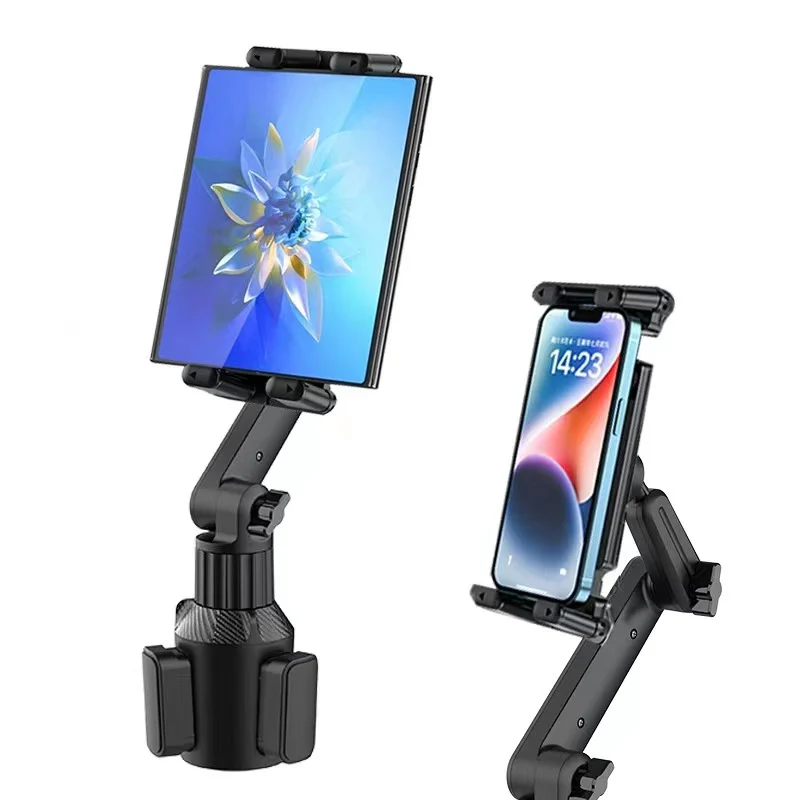 Universal iPad & Tablet Car / Truck Drink Cup Holder Mount - Black - Image 9