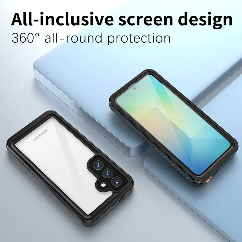 Waterproof & Dustproof Samsung Galaxy S25 Plus Case Built-in Screen Guard - Image 2