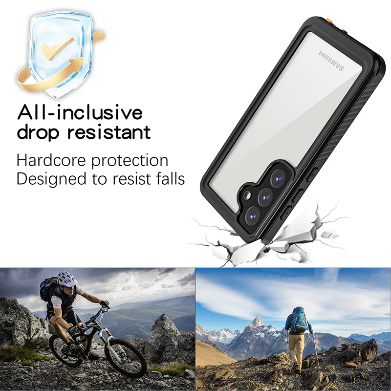 Waterproof & Dustproof Samsung Galaxy S25 Plus Case Built-in Screen Guard - Image 4