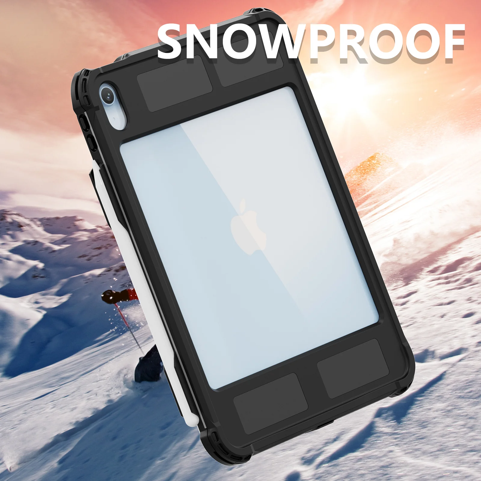 Rugged & Waterproof Protective Case iPad 10th / 11th Gen 10.9 inch - Black - Image 14