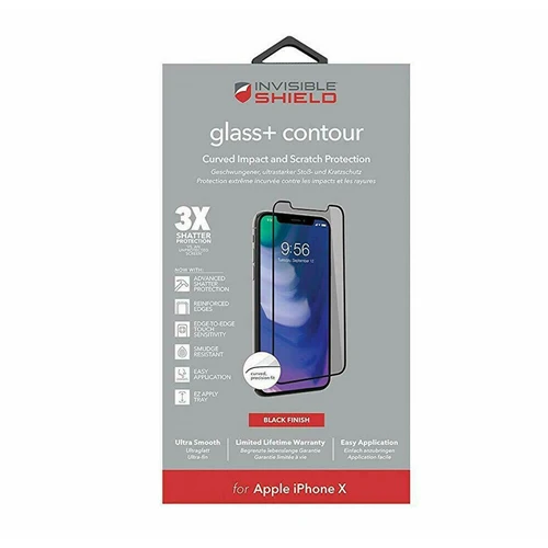 ZAGG Glass+ Plus Contour Curve Glass Screen Protector For iPhone 11 Pro / X / XS - Image 3