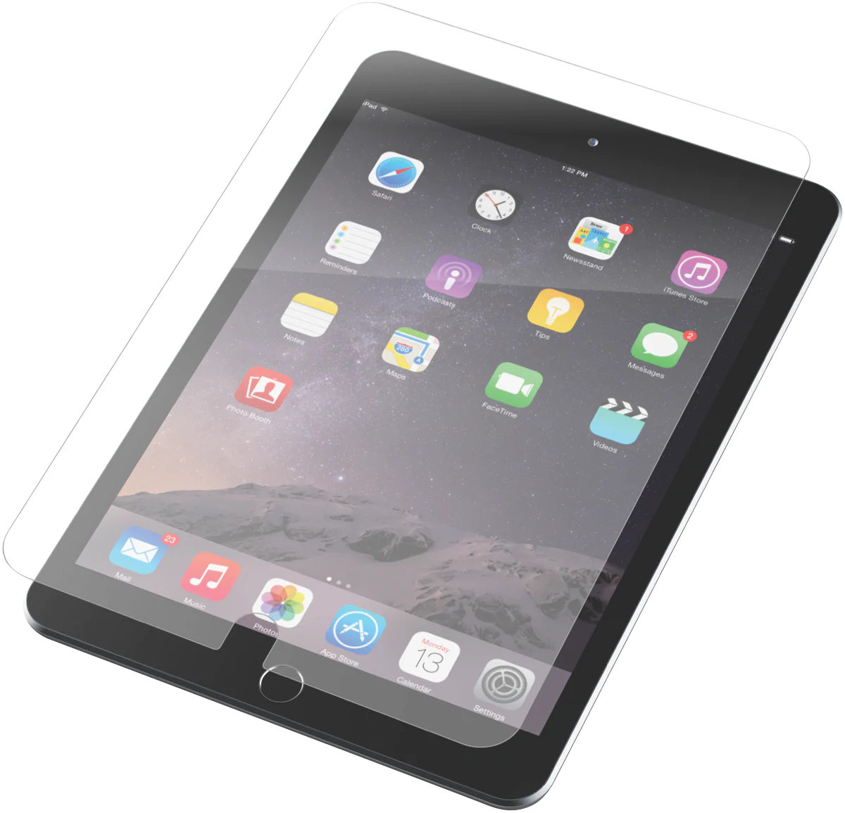 Zagg Invisible Shield Glass+ Tempered Glass iPad Mini 4th & 5th Gen Screen Guard - Image 3