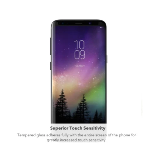 Zagg InvisibleShield Tempered Glass Curve Elite Samsung Galaxy S9 Plus - Image 7