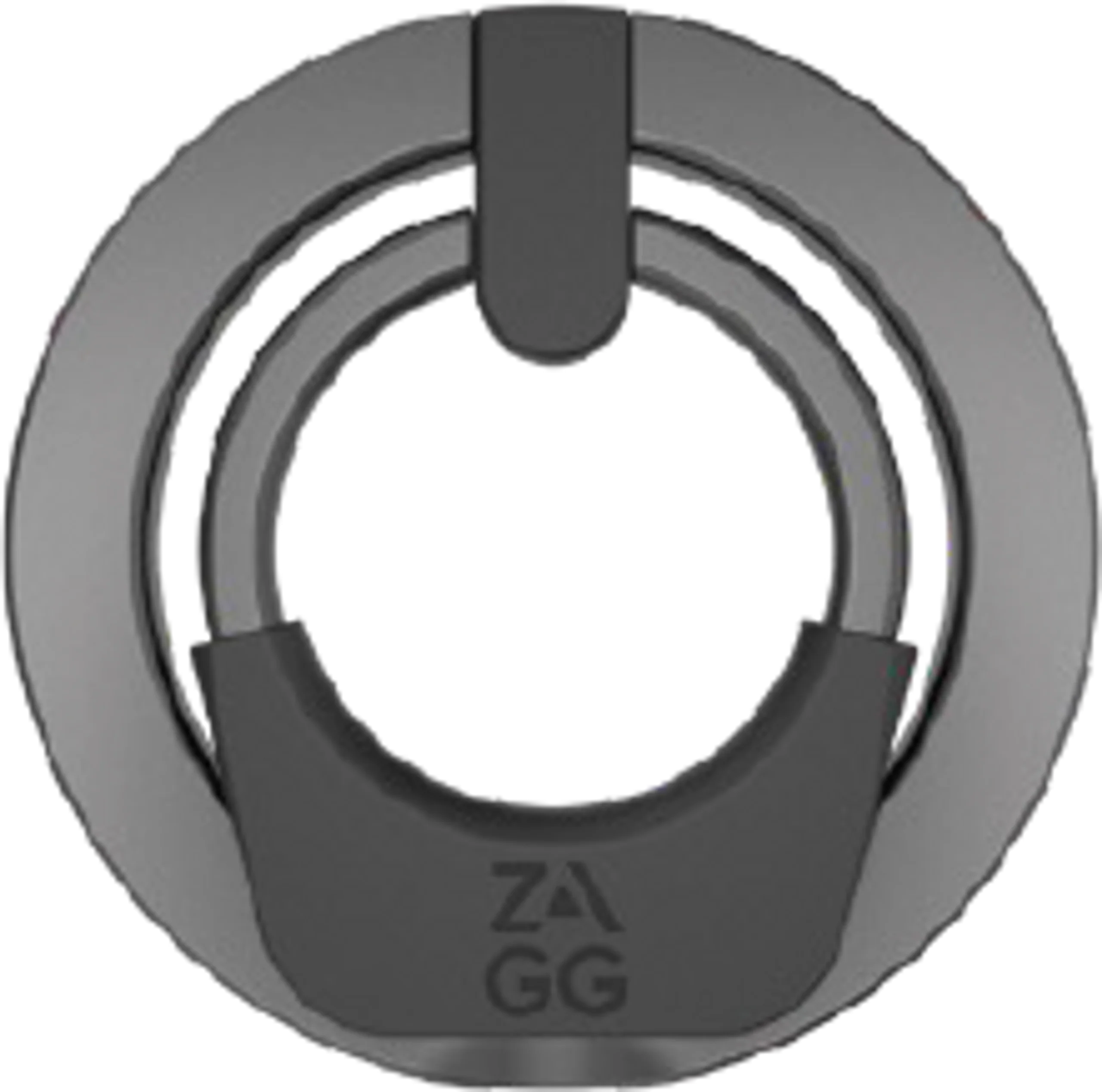 ZAGG Magnetic Ring Snap 360 Phone Grip & Kickstand - Black - Image 2