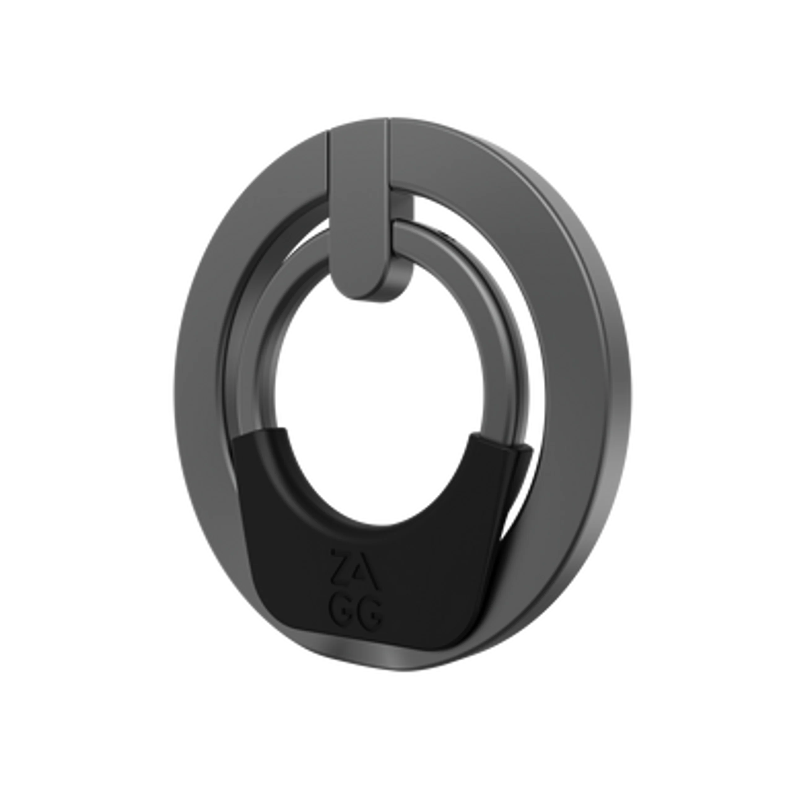 ZAGG Magnetic Ring Snap 360 Phone Grip & Kickstand - Black - Image 4