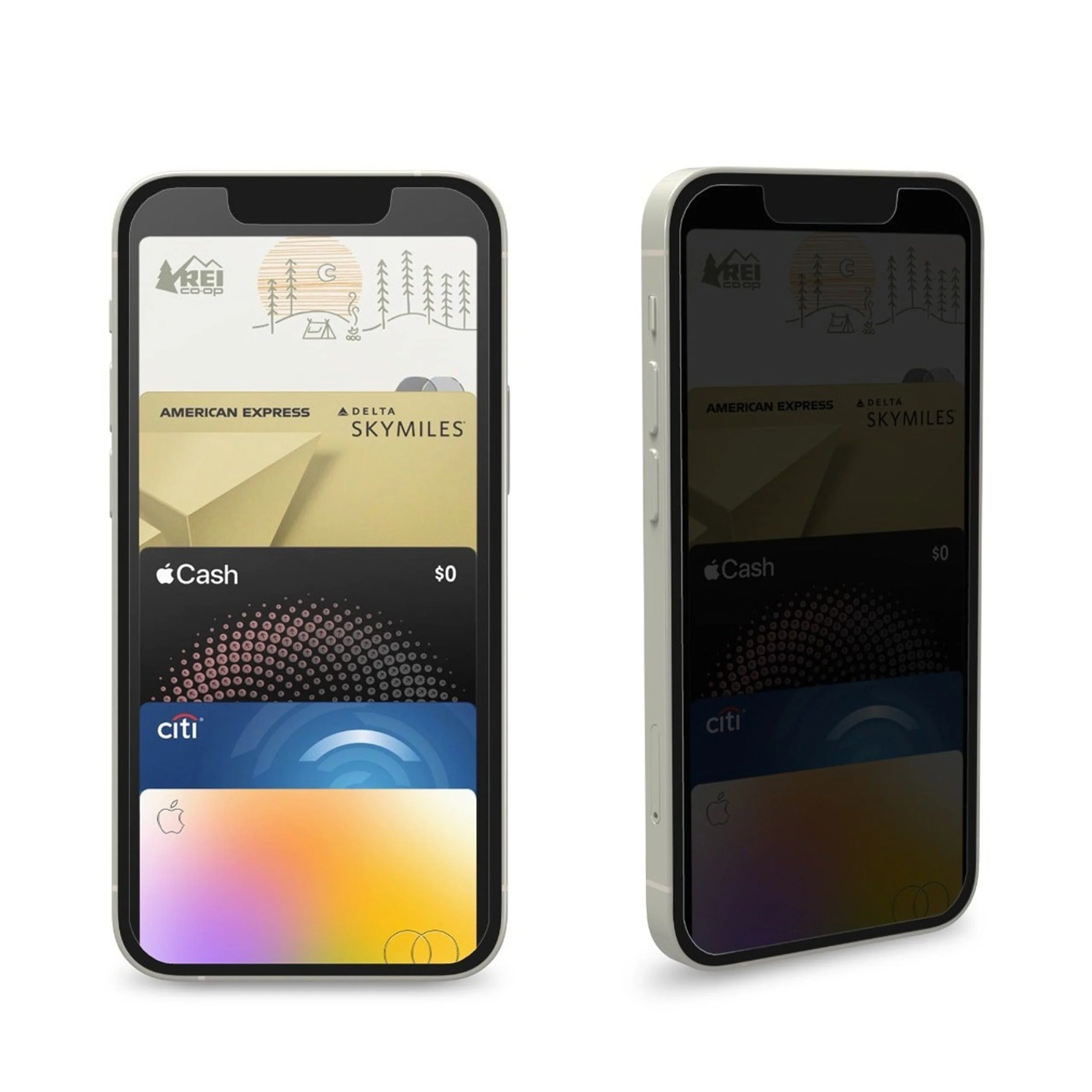 Zagg Invisible Shield Glass Elite Privacy Screen Protector iPhone 15 Standard - Image 2