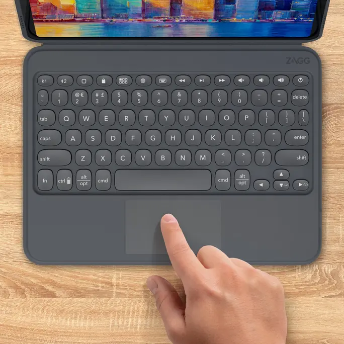 ZAGG Pro Keys Detachable Case & Keyboard & Trackpad iPad 7th 8th 9th 10.2 - Black - Image 4