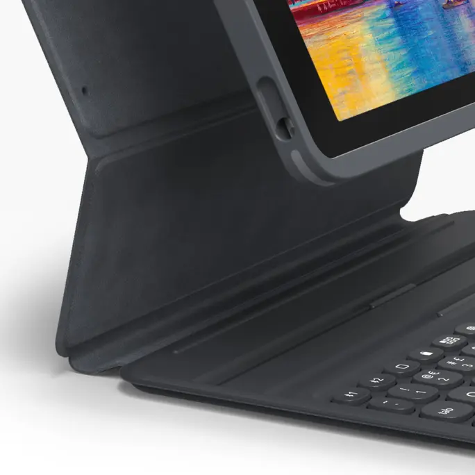 ZAGG ProKeys Detachable Case & Wless Keyboard Trackpad iPad Air 13 & Pro 12.9 3rd - 6th Gen- Black - Image 14