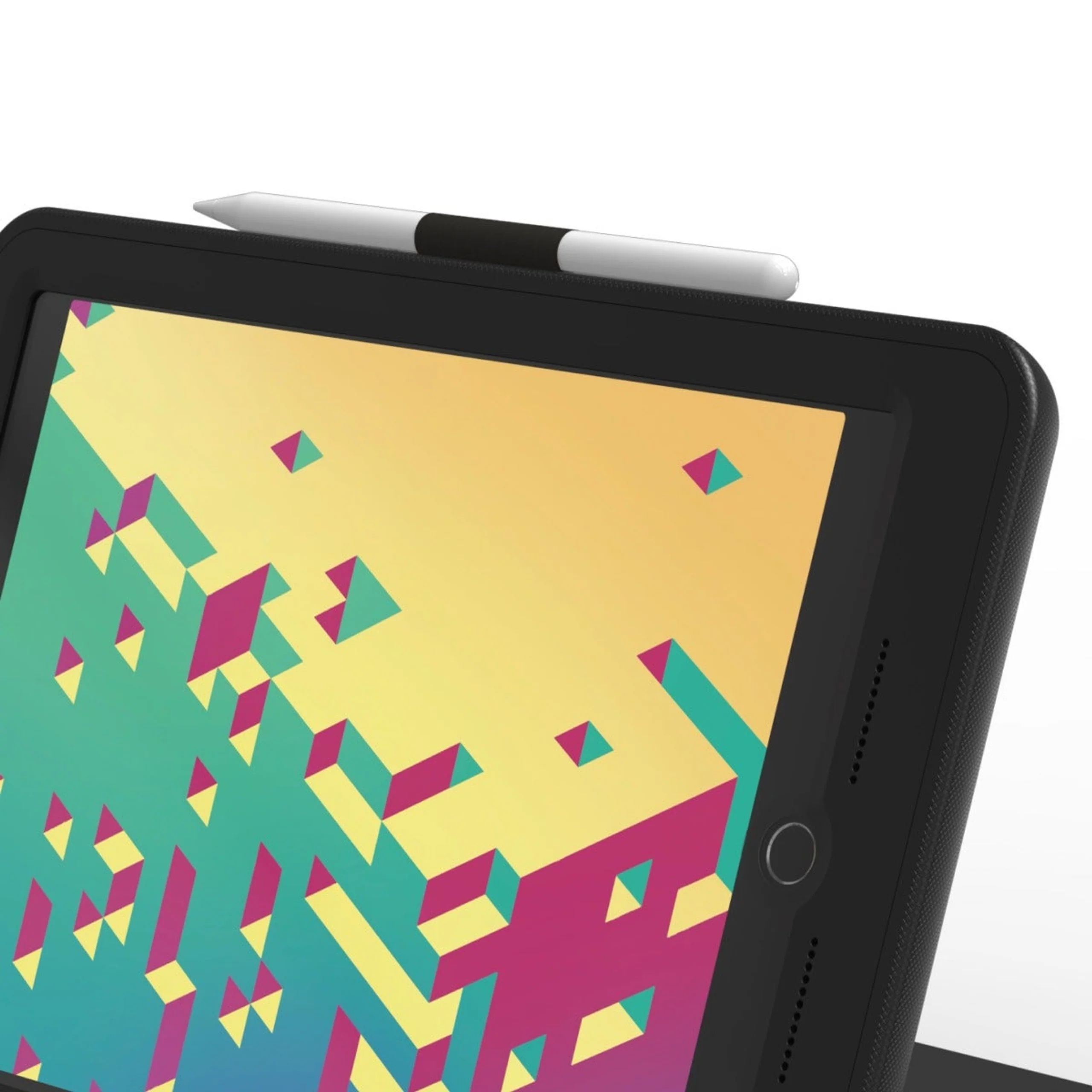 ZAGG Rugged Pro Connect Detachable Case & Keyboard for iPad 7th 8th 9th 10.2 - Black - Image 3