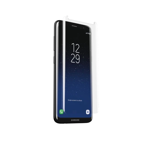 ZAGG Tempered Glass CURVE Screen Samsung Galaxy S8 Plus - Case Friendly - Image 2