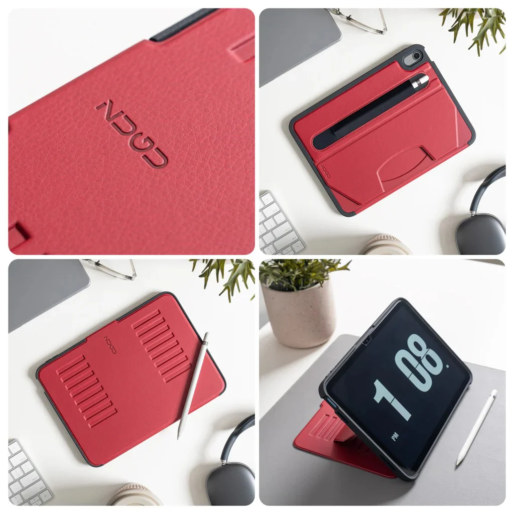 Zugu Case for iPad 10th / 11th Gen 10.9 - Red - Image 5