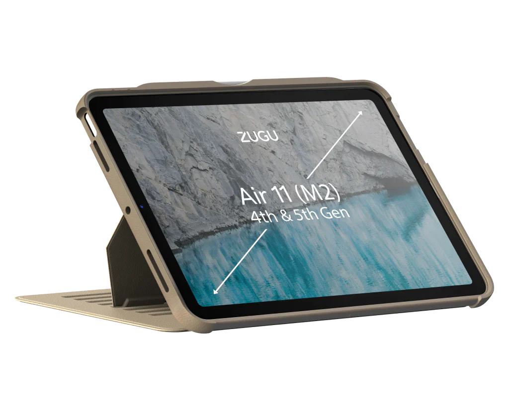 Zugu Case for iPad Air 11" M2 / M3 / M4 & Air 4th/5th - Sand - Image 4