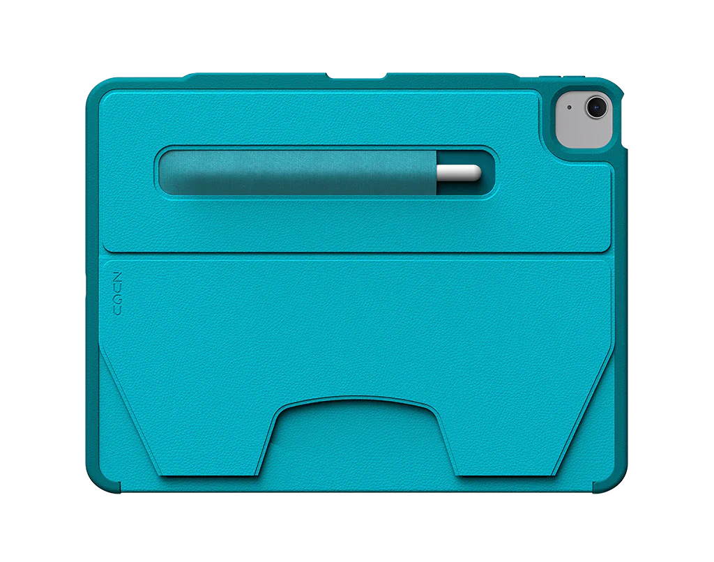 Zugu Case for iPad Air 13 M2 / M3 / M4 & Pro 12.9 3rd 4th Gen - Aqua Teal - Image 2