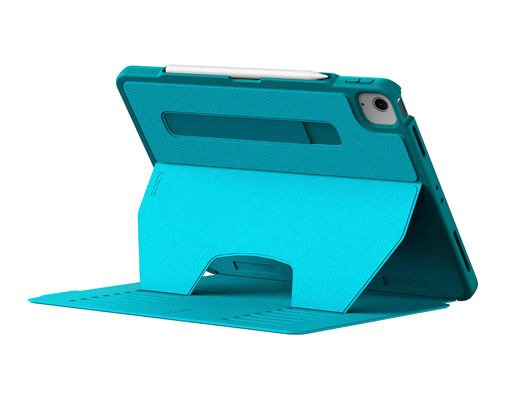 Zugu Case for iPad Air 13 M2 / M3 / M4 & Pro 12.9 3rd 4th Gen - Aqua Teal - Image 3