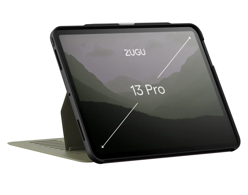 Zugu Case For iPad Pro 13 M4 / M5 - Olive - Image 4