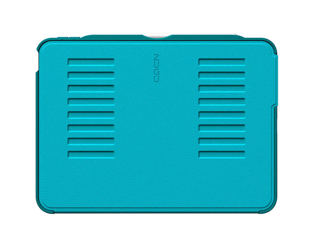 Zugu iPad Folio Case for iPad Air 11" M2 / M3 / M4 & Air 4th/5th - Aqua Teal - Image 3