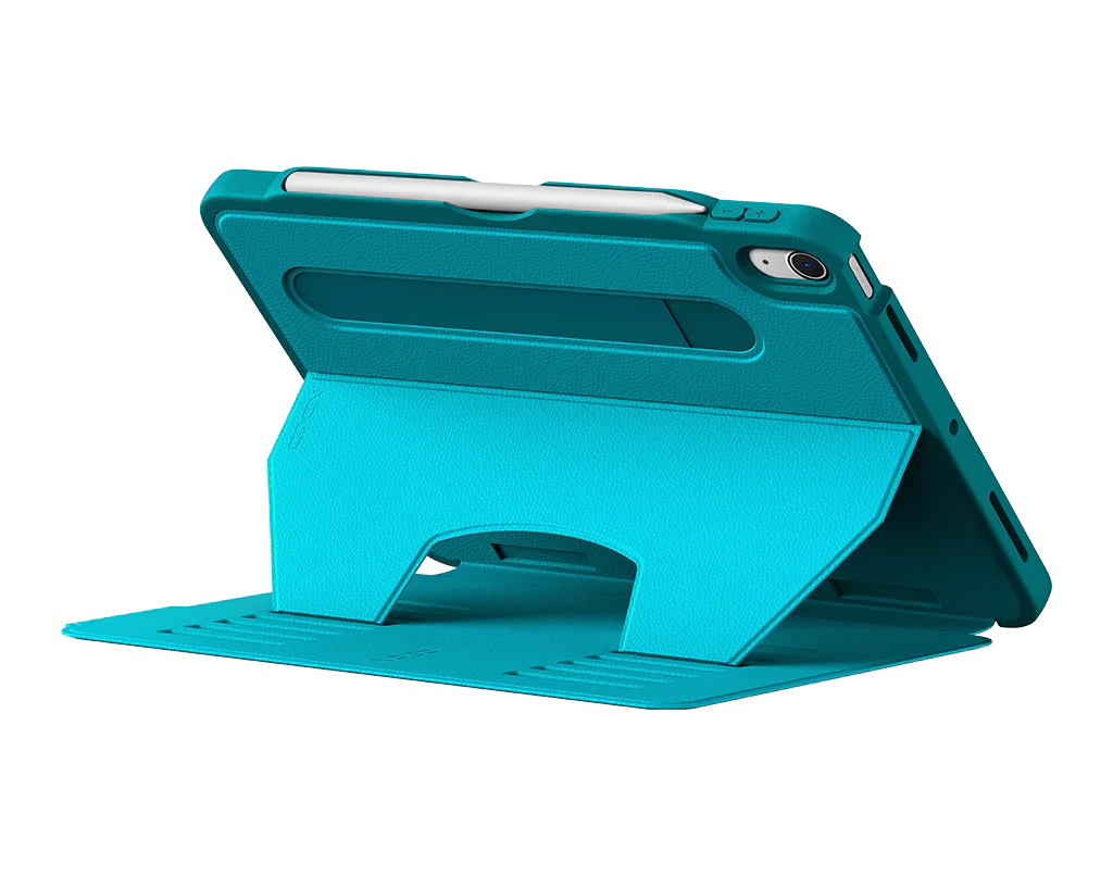 Zugu iPad Folio Case for iPad Air 11" M2 / M3 / M4 & Air 4th/5th - Aqua Teal - Image 5