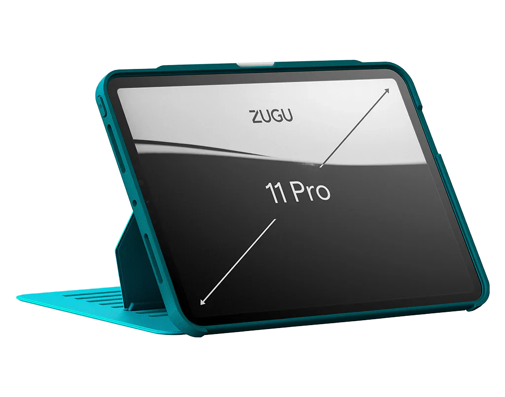 Zugu iPad Folio Case for iPad Pro 11 M4 / M5 - Aqua Teal - Image 3