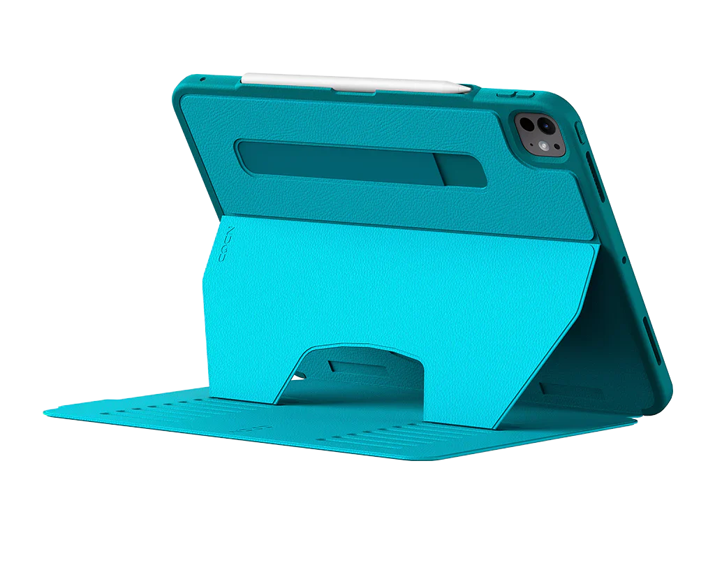 Zugu iPad Folio Case For iPad Pro 13 M4 / M5 - Aqua Teal - Image 4