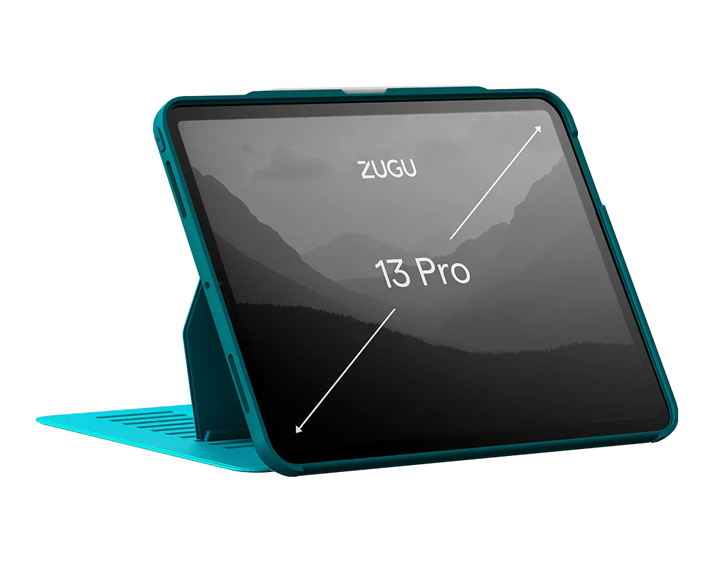 Zugu iPad Folio Case For iPad Pro 13 M4 / M5 - Aqua Teal - Image 5