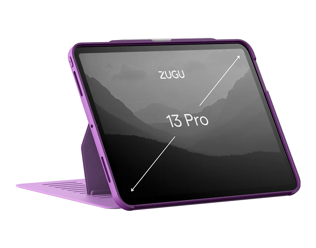 Zugu iPad Folio Case For iPad Pro 13 M4 / M5 - Nova Purple - Image 3